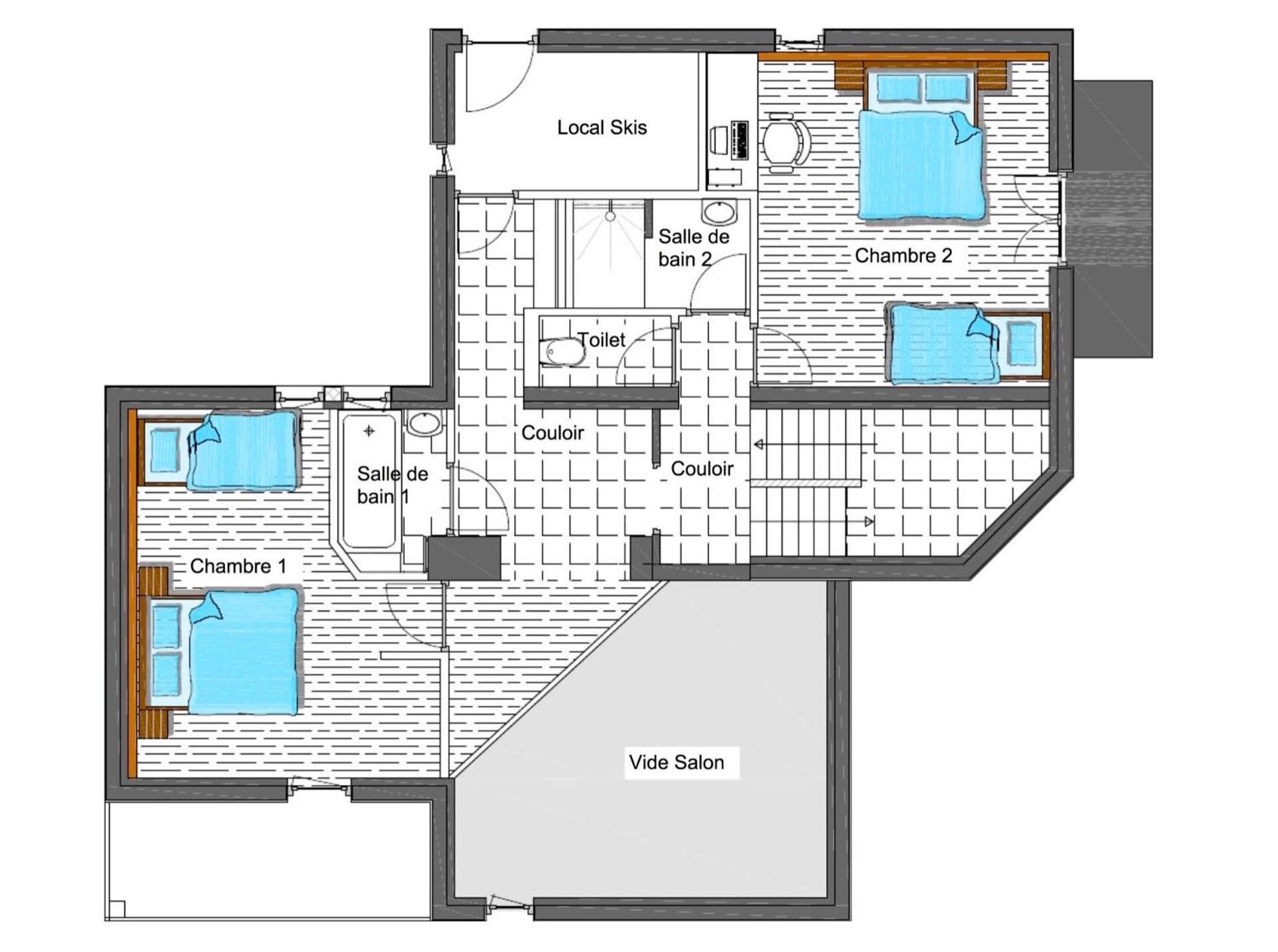 Chalet Rouge Ou Blanc Villard-Reculas Luaran gambar