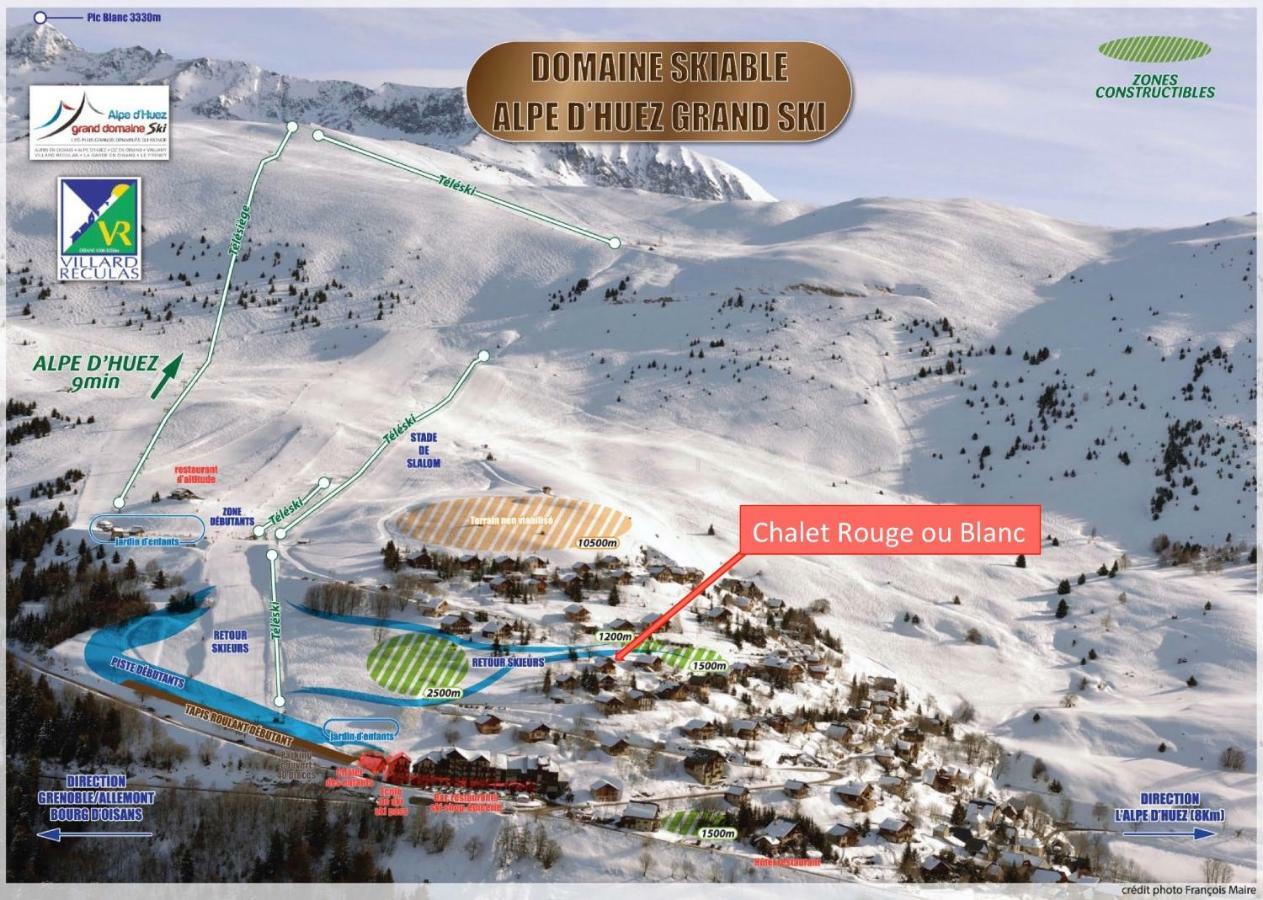 Chalet Rouge Ou Blanc Villard-Reculas Luaran gambar